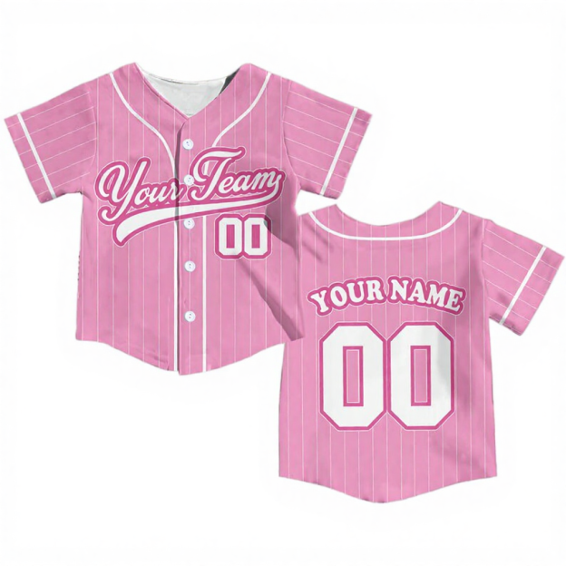 Personalized Team Name And Number Baseball Jersey Beepumpkin