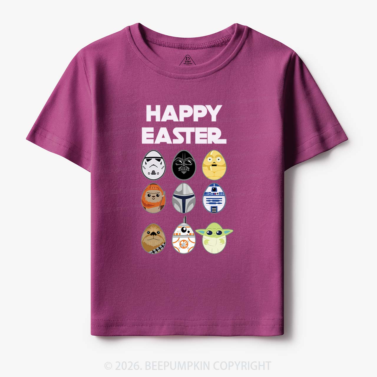 Easter Funny Trooper Eggpire Toddler&Kid's Tees