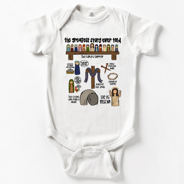 The Greatest Story Ever Told Bodysuit Beepumpkin