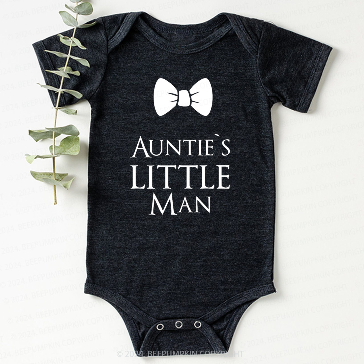 Personalized Auntie's Little Bodysuit For Baby 