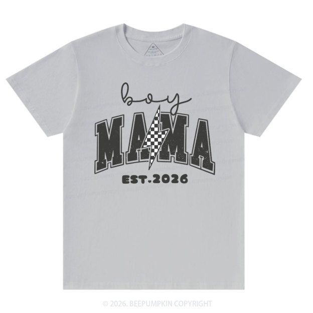 Personalized Boy Mama Est Date T-Shirts