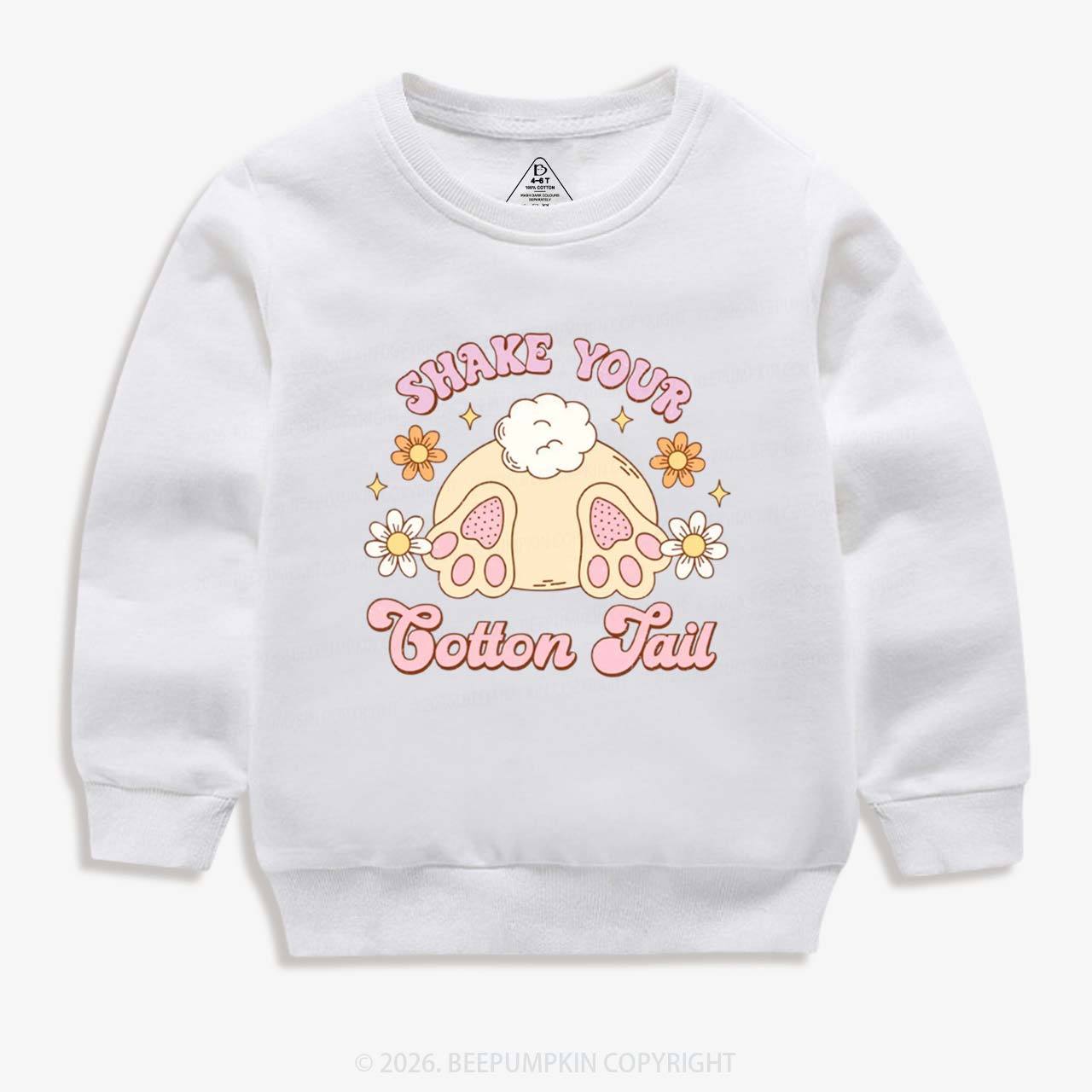 Shake Your Cotton Tail Kid's Sweatshirt