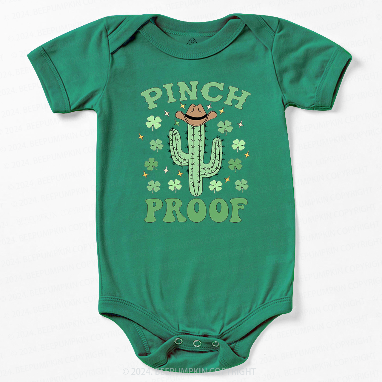 Pinch Proof St Patrick's Day Baby Bodysuit Beepumpkin