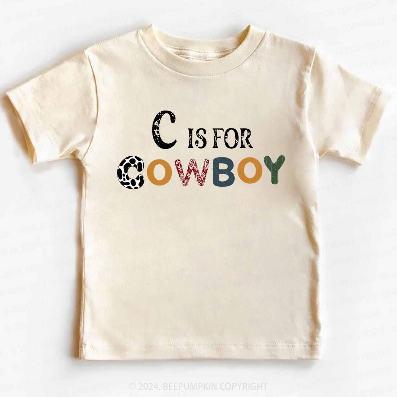 C Is For Cowboy Toddler&Kids Tees 