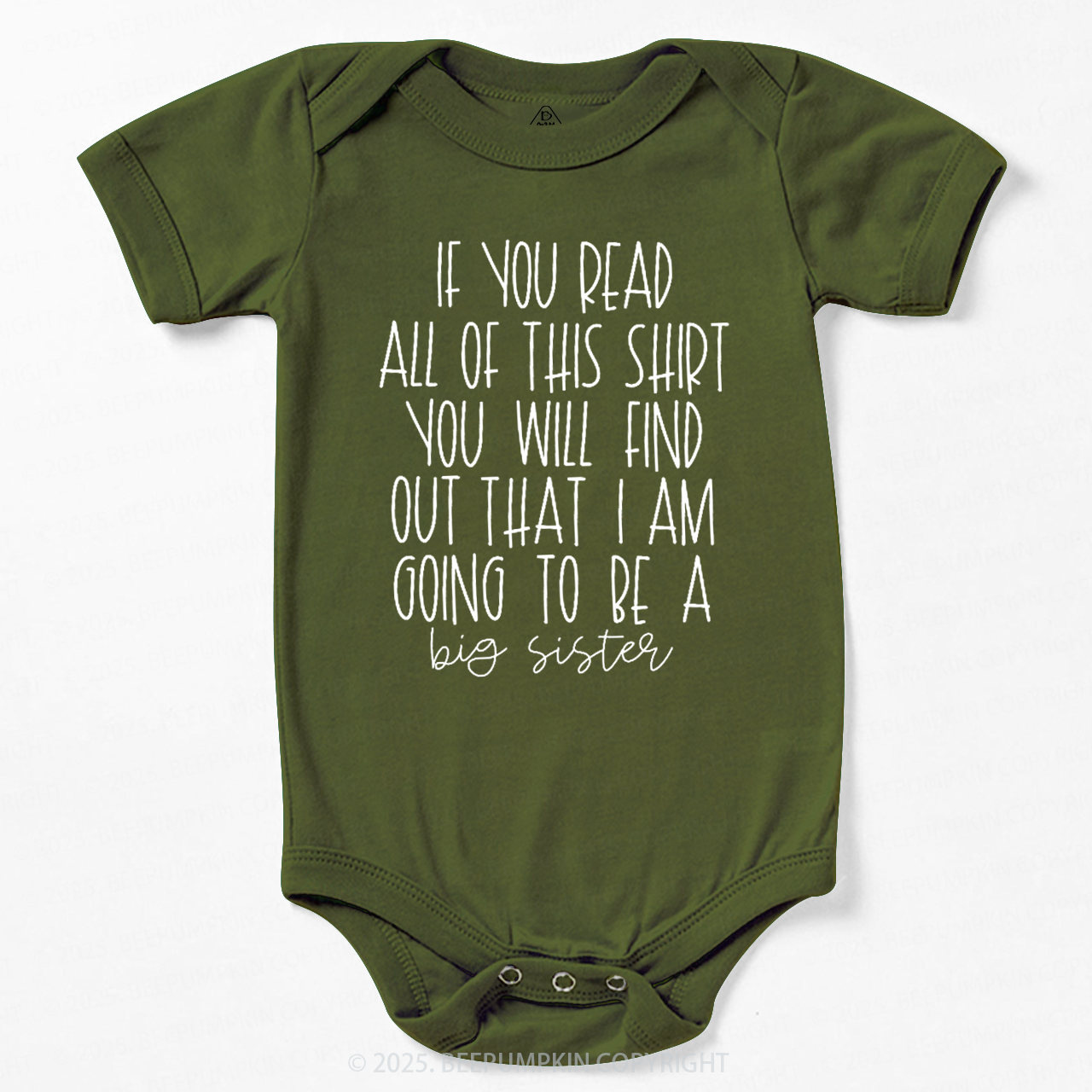 Big Sister Bodysuit Beepumpkin