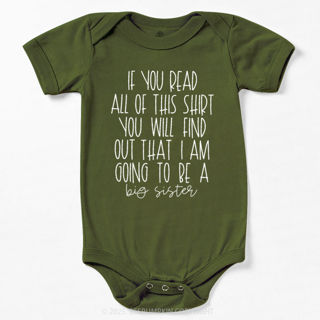 Big Sister Bodysuit Beepumpkin