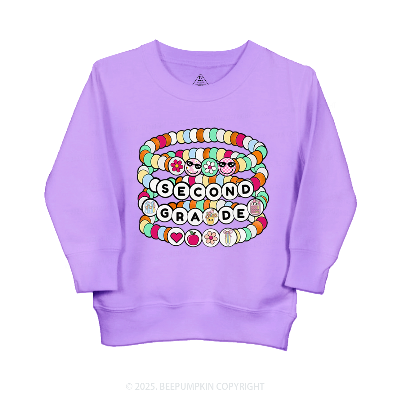 Personalized Friendship Bracelet Kid's Sweatshirt