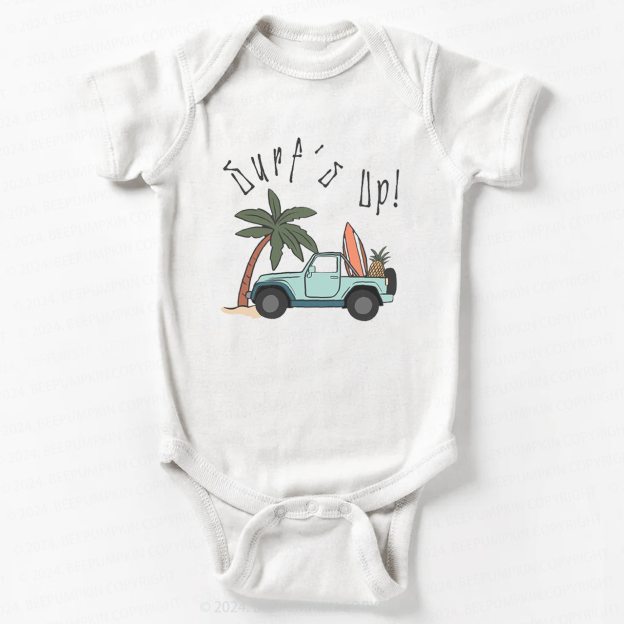 Surfs Up Beach Bodysuit For Baby 