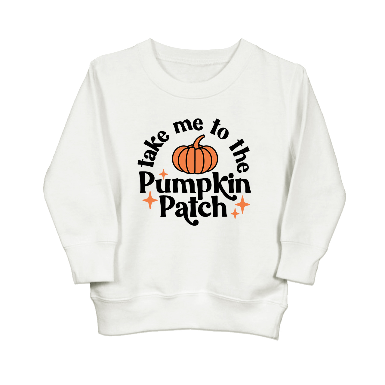 Take Me To The Pumpkin Patch Halloween Toddler Sweatshirt  Sale-Beepumpkin™