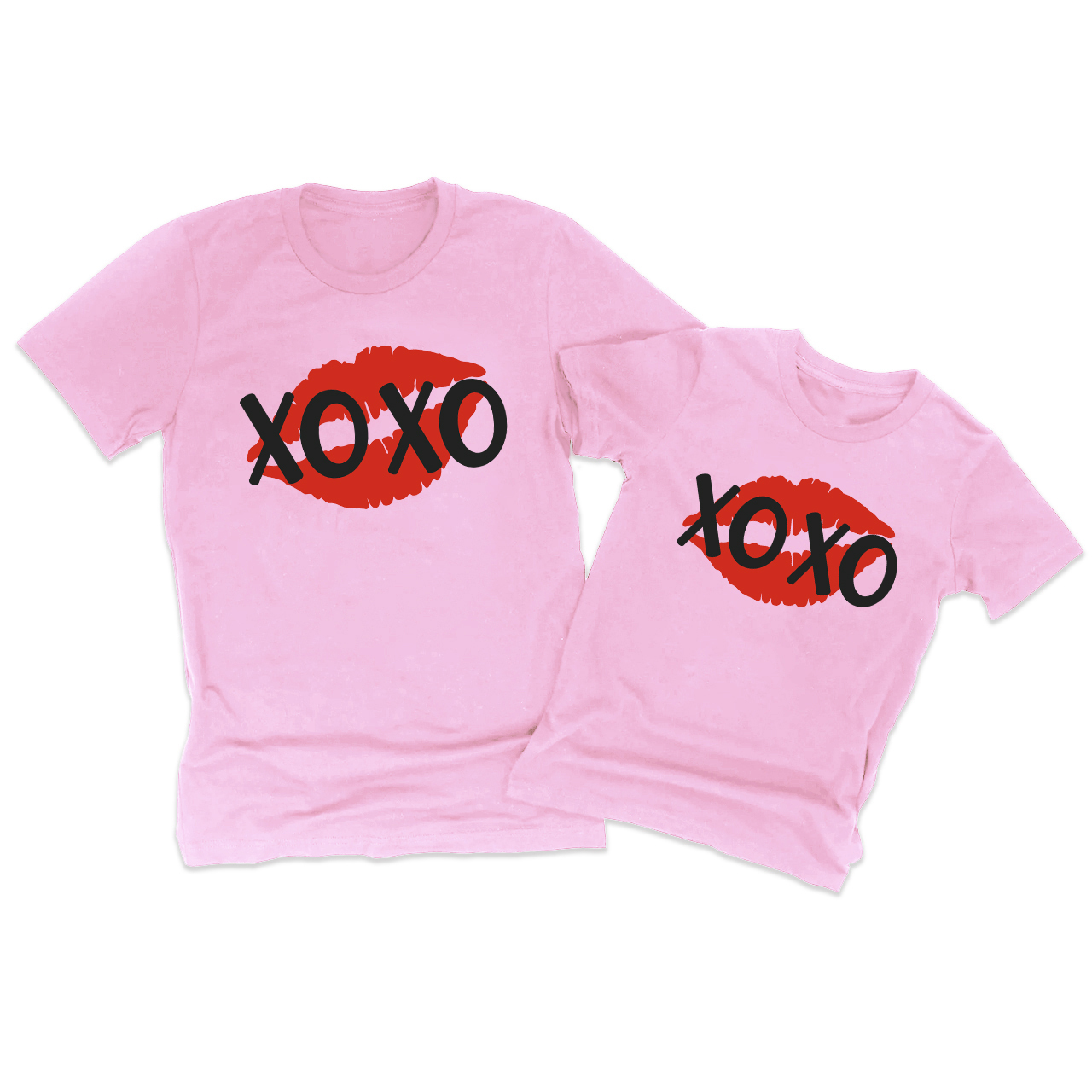 XOXO Valentine Family Matching Shirts