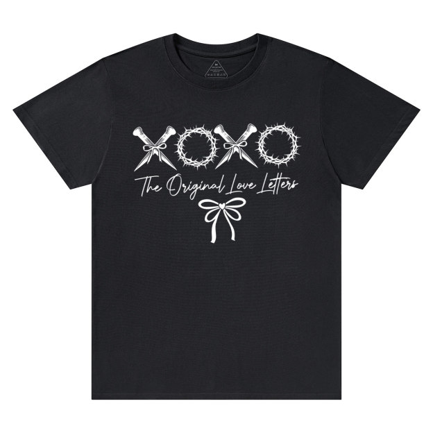 XOXO The Original Love Letters Valentine's Day T-Shirts Beepumpkin