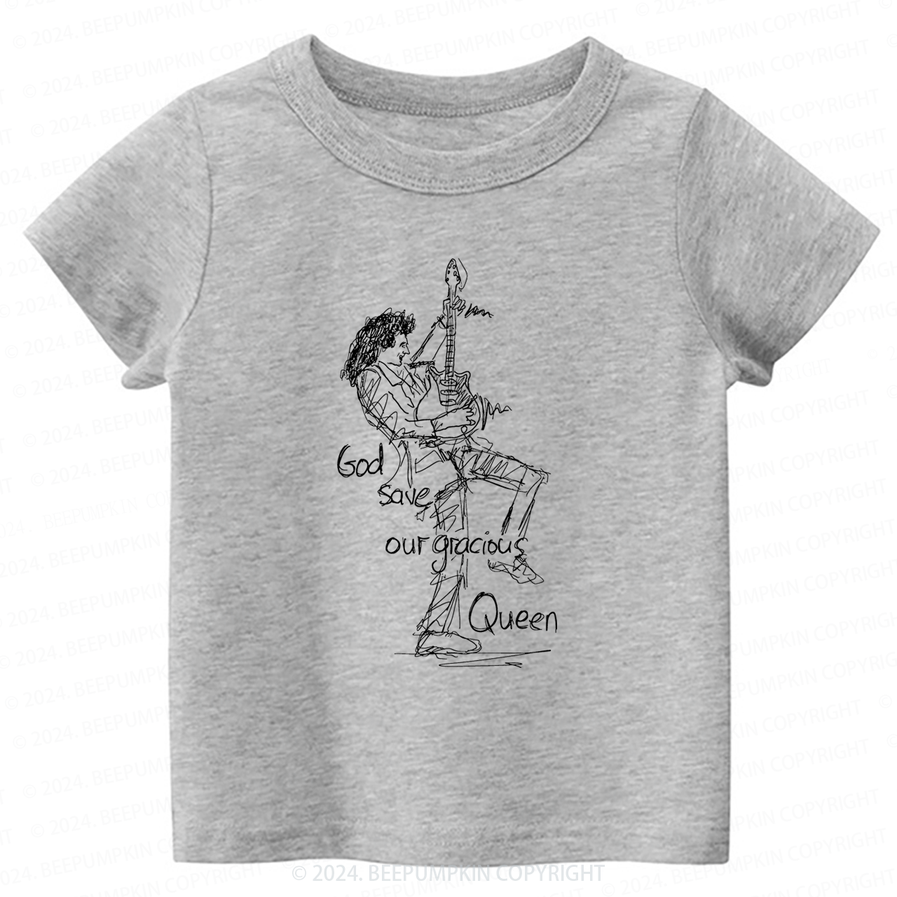 Rock Man Art Toddler&Kids Tees 8