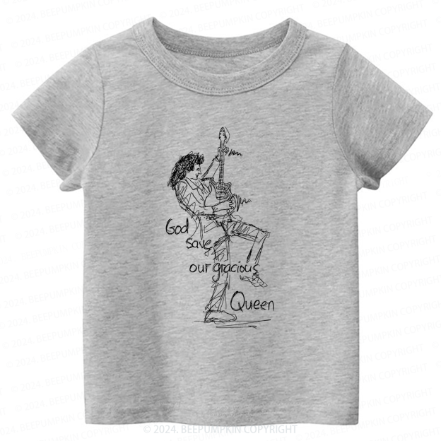 Rock Man Art Toddler&Kids Tees 8