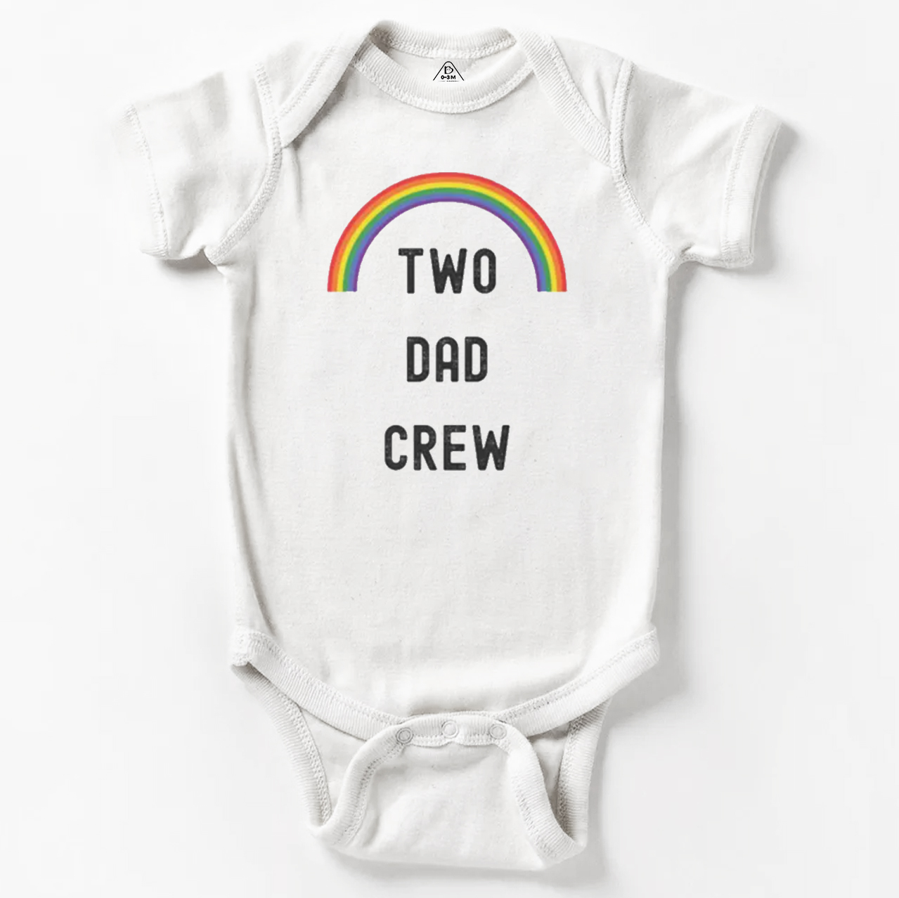 Two Dad Crew LGBTQ Bodysuit Beepumpkin