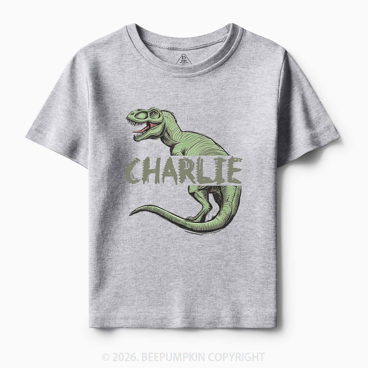 Personalized Roar And Explore Toddler&Kid's Tees
