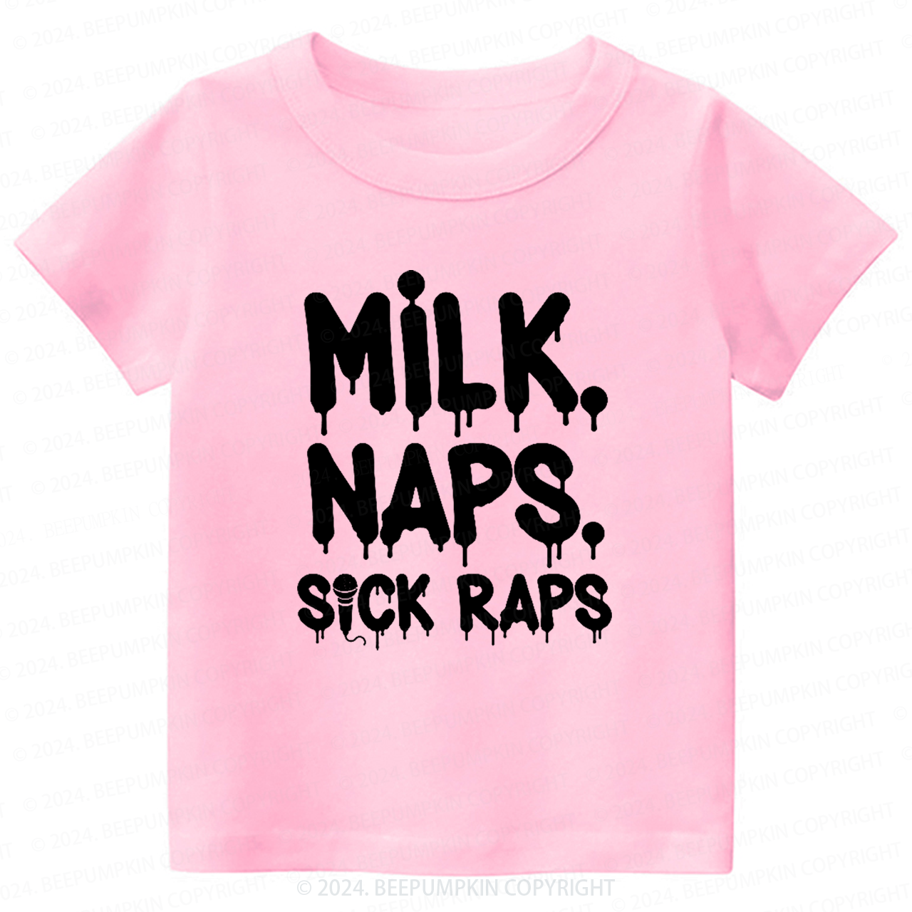 Milk Rap Hip Hop Toddler&Kids Tees