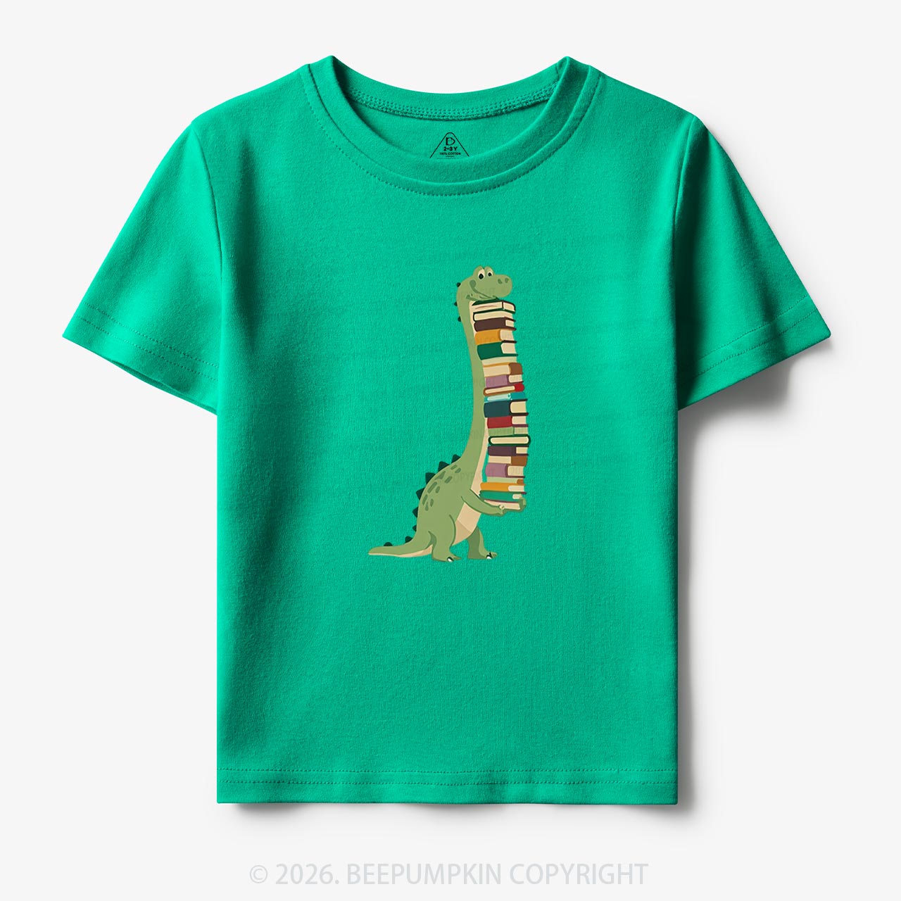 Cute Dinosaur Book Lover Toddler&Kid's Tees