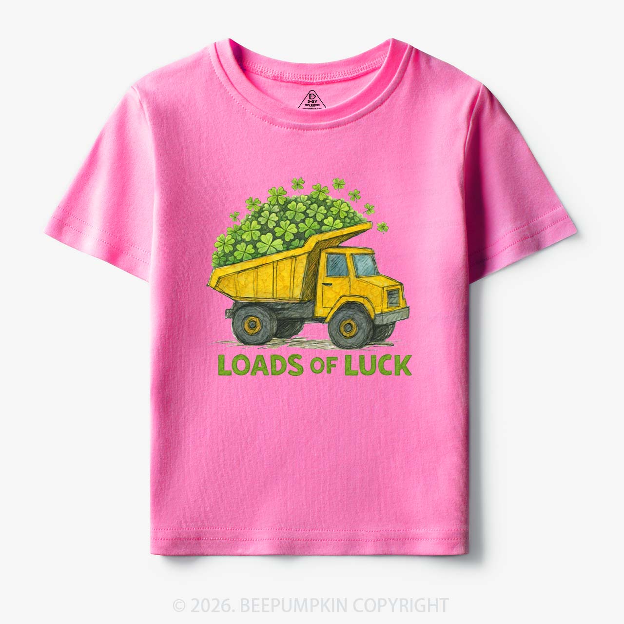 Loads Of Luck St. Patrick's Day Toddler&Kid's Tees Beepumpkin