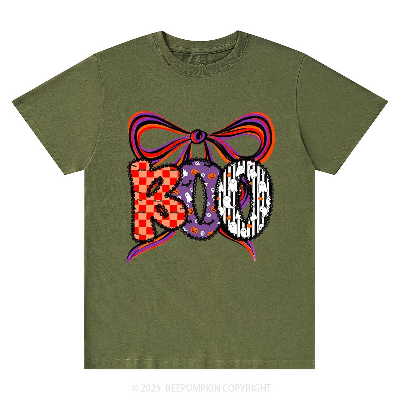 Boo Halloween Coquette T-Shirts Beepumpkin