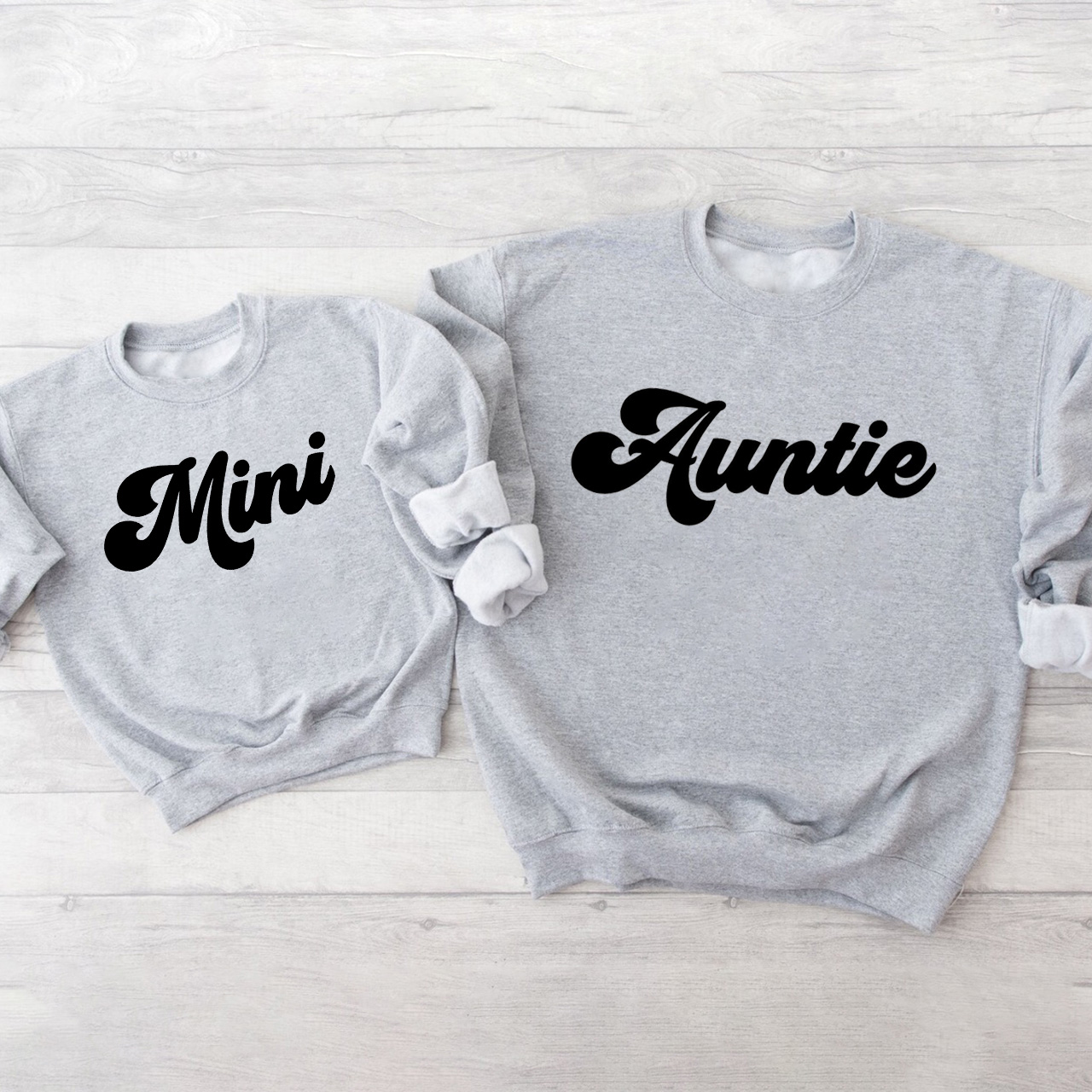 Personalized Retro Family Sweatshirts