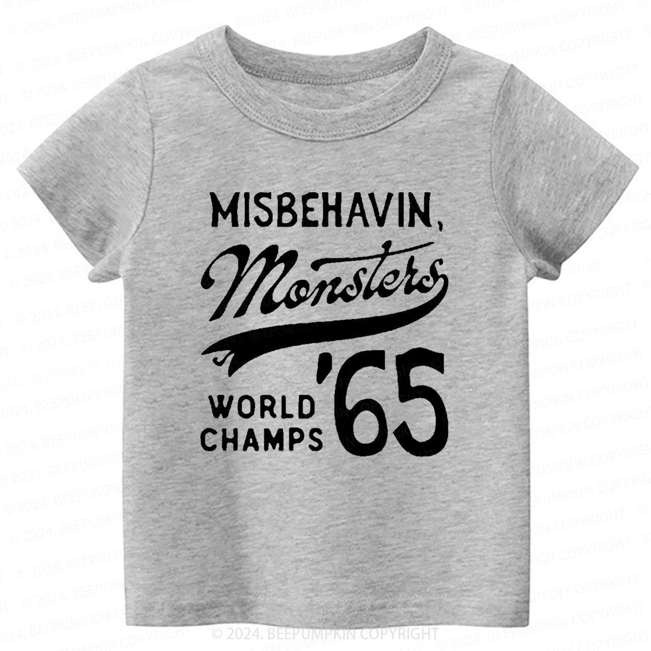 Misbehavin' Monsters Toddler&Kids Tees