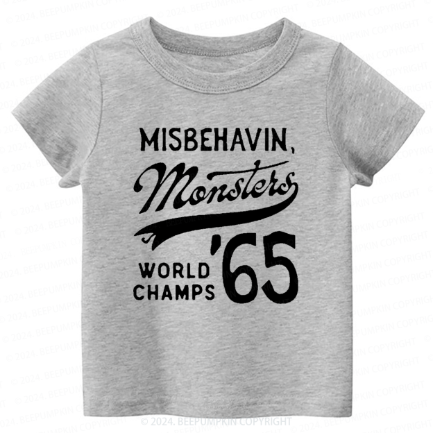 Misbehavin' Monsters Toddler&Kids Tees