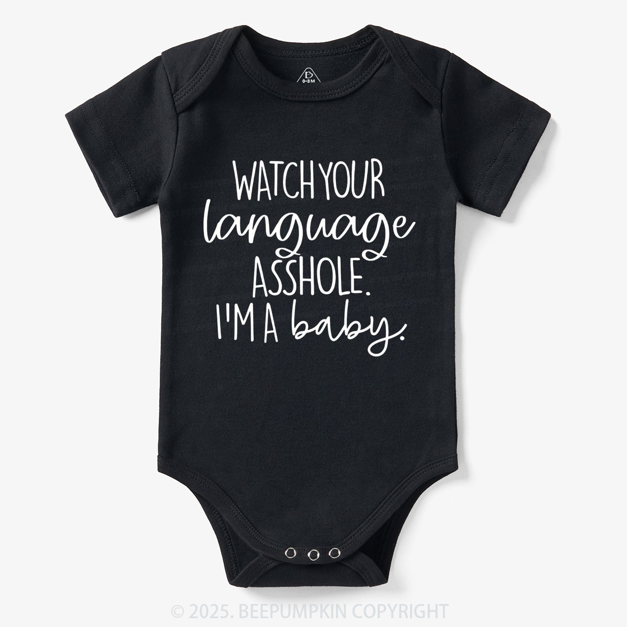 Watch Your Language Bodysuit Beepumpkin 7