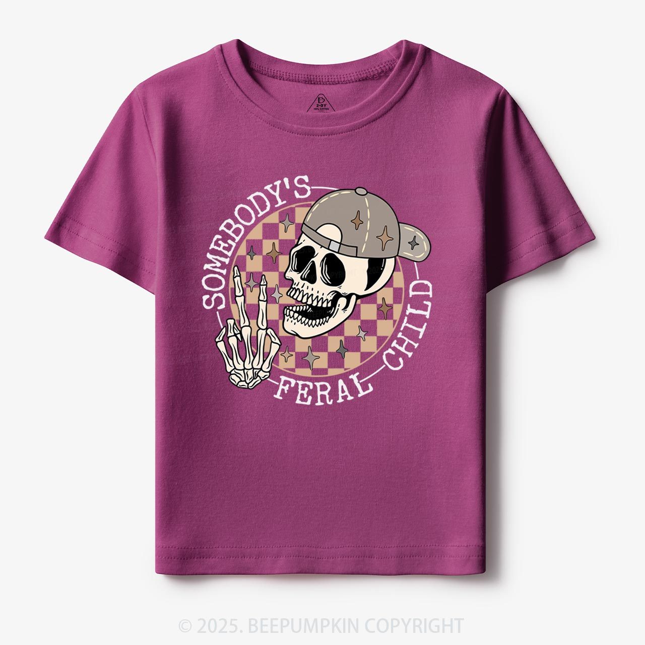 Somebody's Feral Child Toddler&Kid's Tees Beepumpkin 7