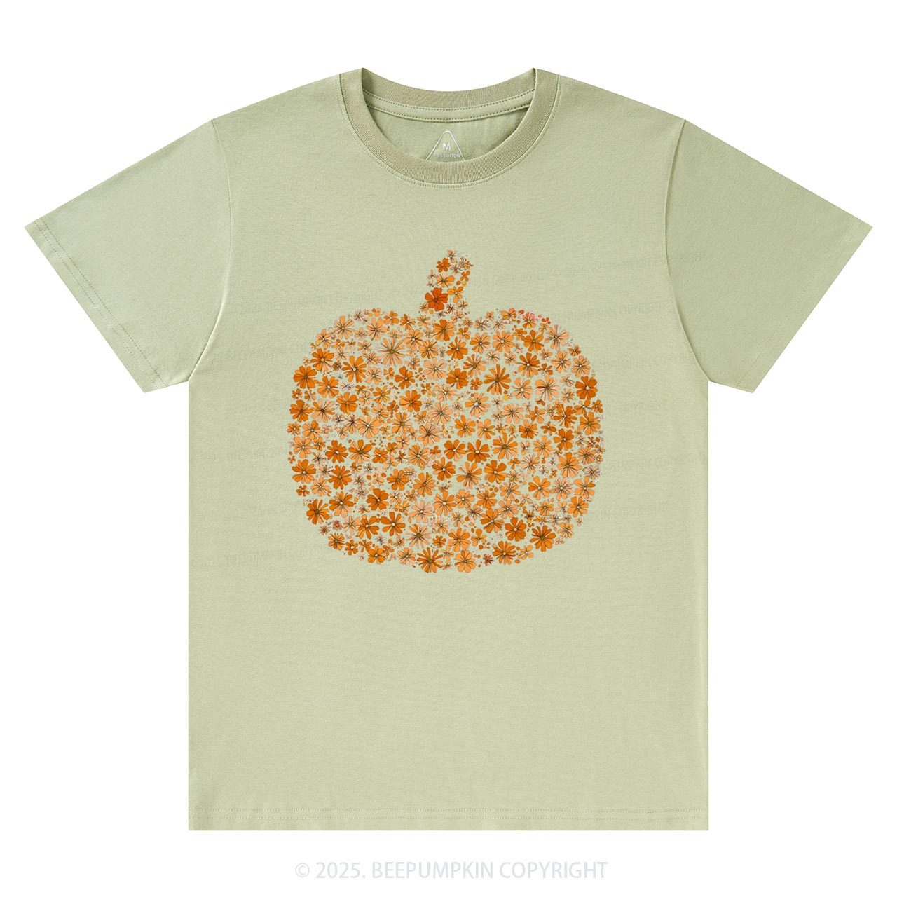 Flower Pumpkin T-Shirts Beepumpkin