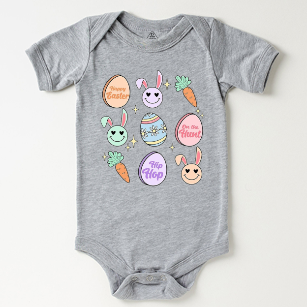 Smiley Bunny Bodysuit Beepumpkin
