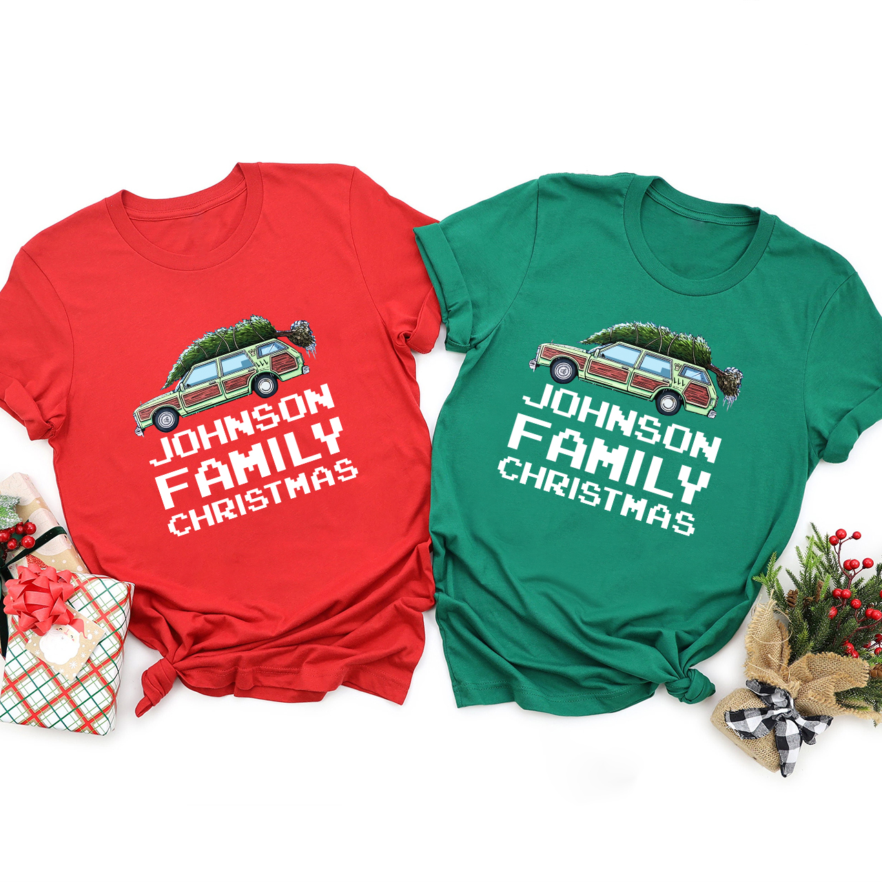 Personalized Christmas Family Matching Shirt