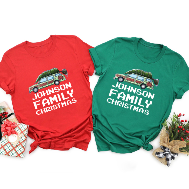 Personalized Christmas Family Matching Shirt