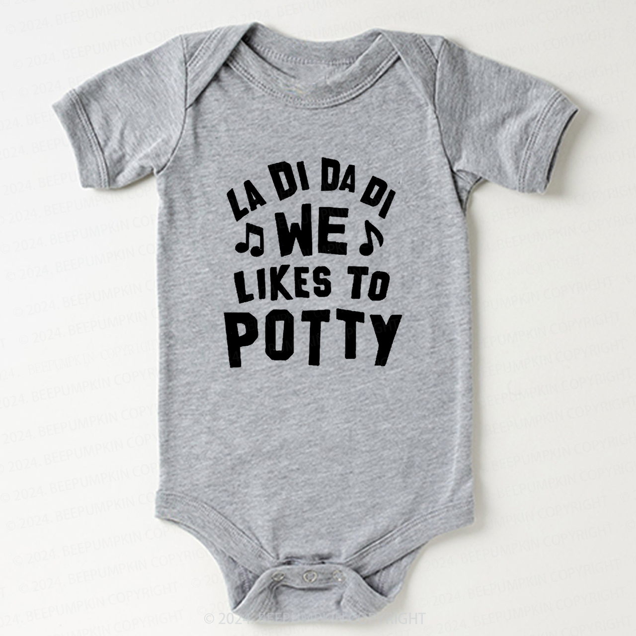 We Likes To Potty Bodysuit For Baby 7