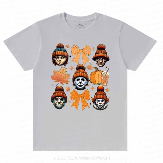 Fall Vibes Horror T-Shirts Beepumpkin 