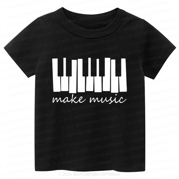 Make Music Toddler&Kids Tees 8