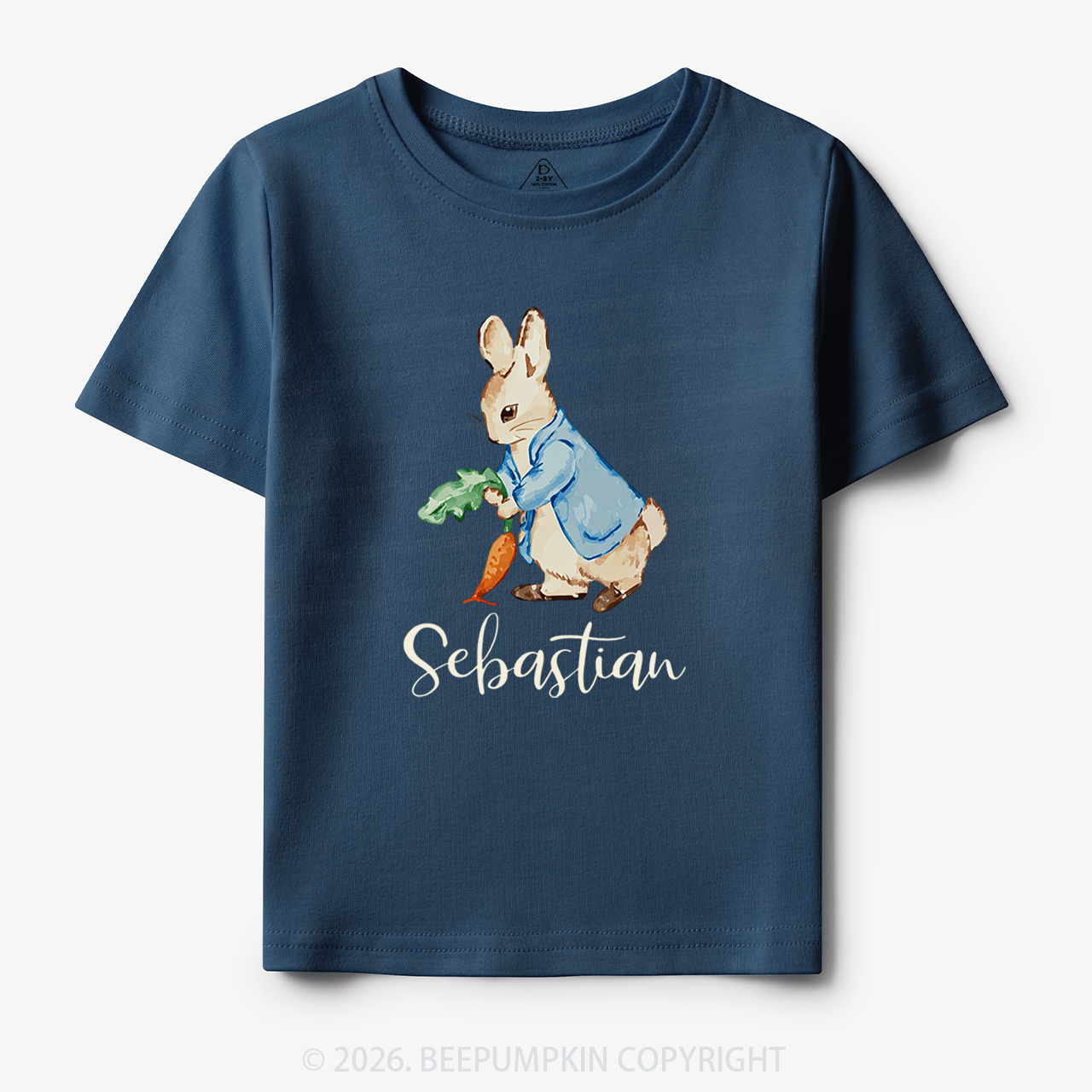 Personalized Little Bunny & Carrot Club Toddler&Kid's Tees