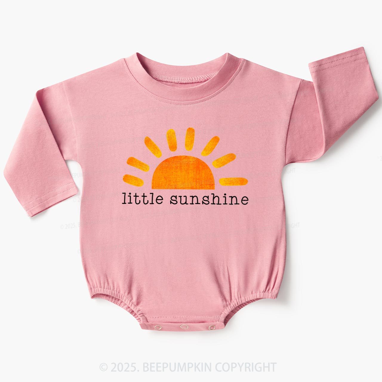 Little Sunshine Baby Bubble Romper Beepumpkin