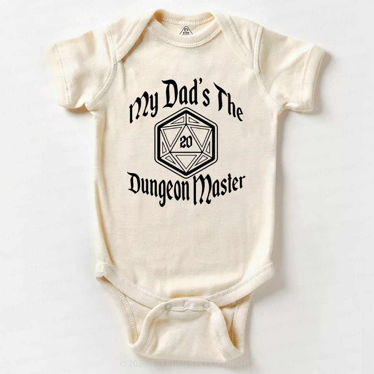 My Dad's The DM Baby Bodysuit 7