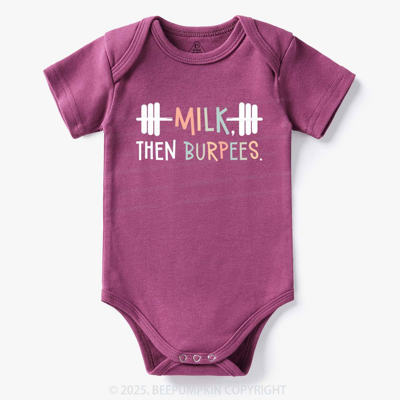 Milk Then Burpees Bodysuit Beepumpkin 7