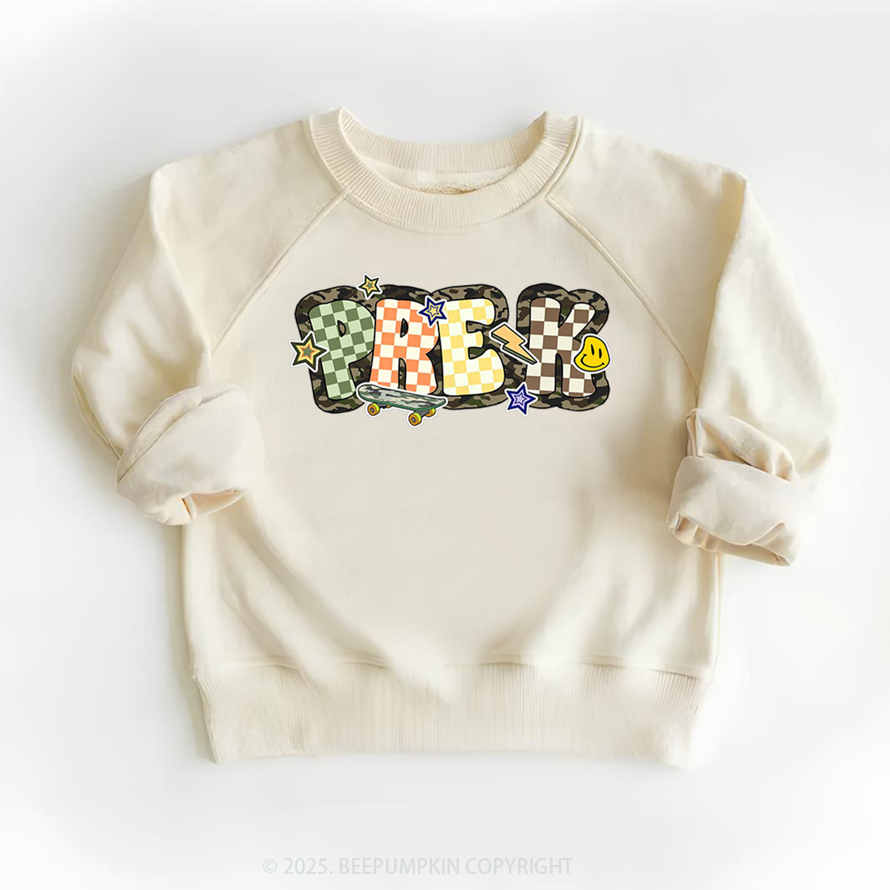 School Boy Sublimation File Kid's Sweatshirt