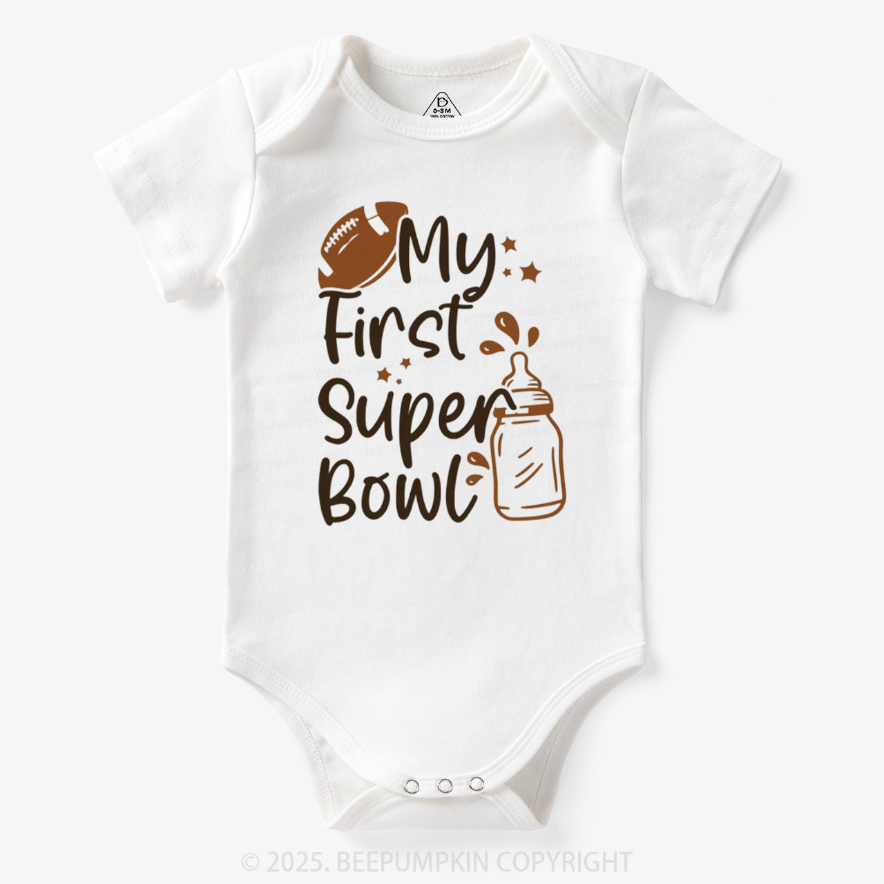 My First Big Game Bodysuit Beepumpkin