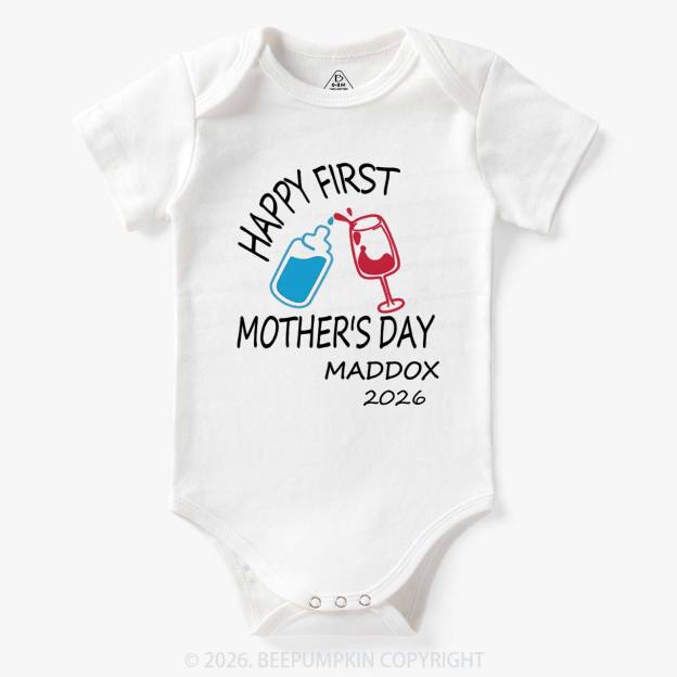 Happy Mother's/ Father's Day Cheers Bodysuit For Baby
