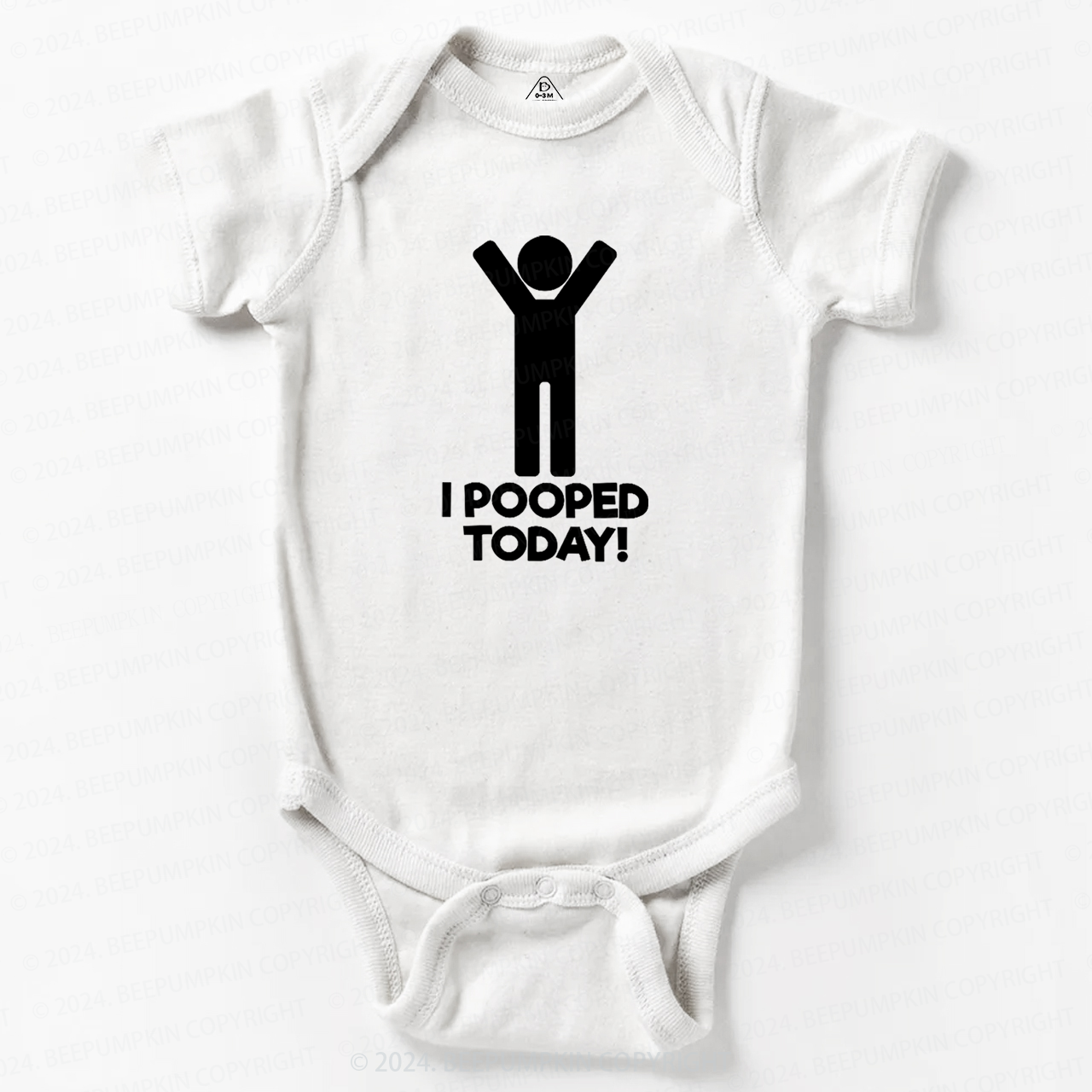 I Pooped Today Baby Bodysuit 7