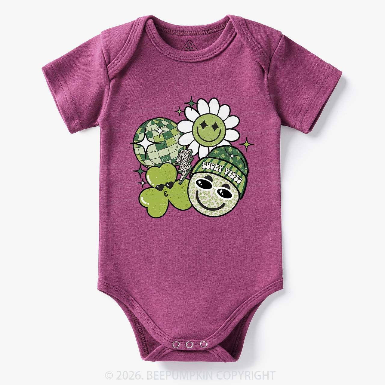 Disco Lucky Vibes Bodysuit For Baby