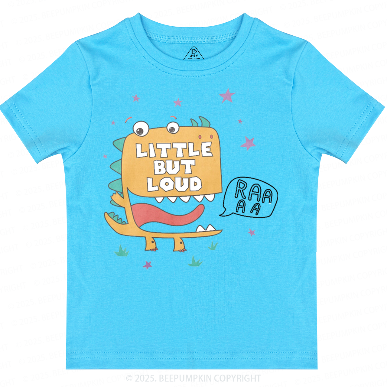 Little But Loud Dinosaur Toddler&Kid's Tees Beepumpkin