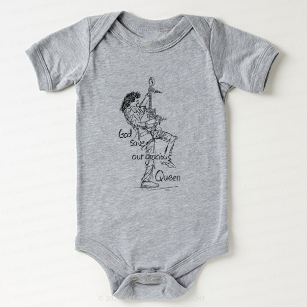 Rock Man Art Bodysuit For Baby 8