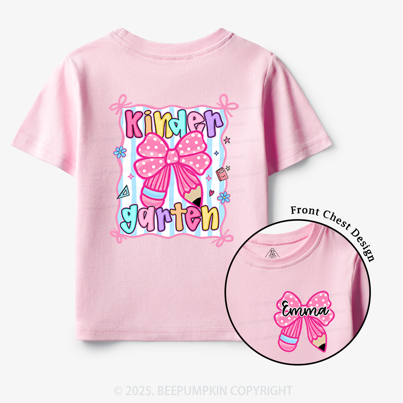 Personalized Playful Days Toddler&Kid's Tees Beepumpkin