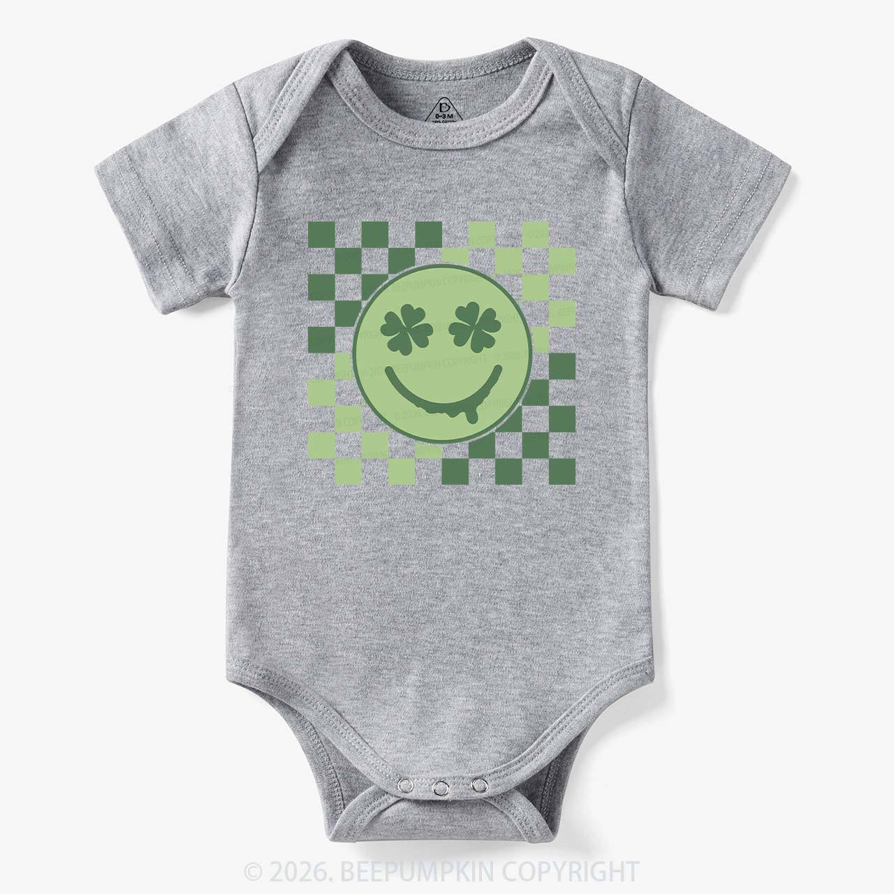 Retro Clover St.Patricks Day Bodysuit