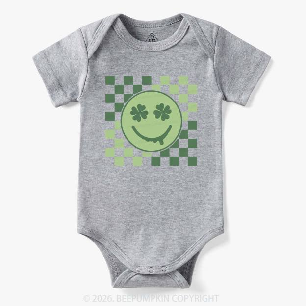 Retro Clover St.Patricks Day Bodysuit