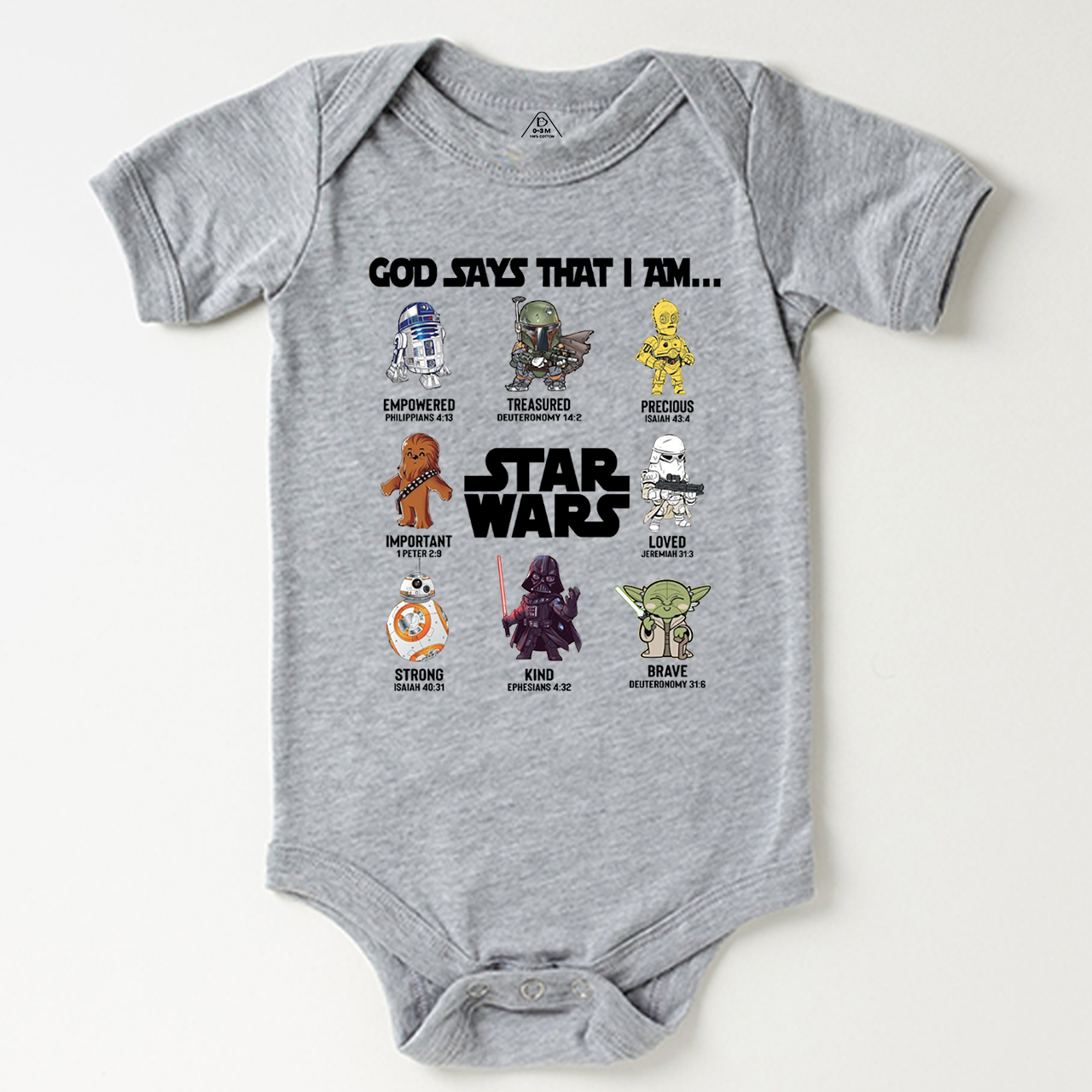  SW God Says I Am Bodysuit Beepumpkin